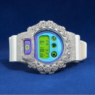 14K/18K MOISSANITE G-Shock Customization Diamond Storm